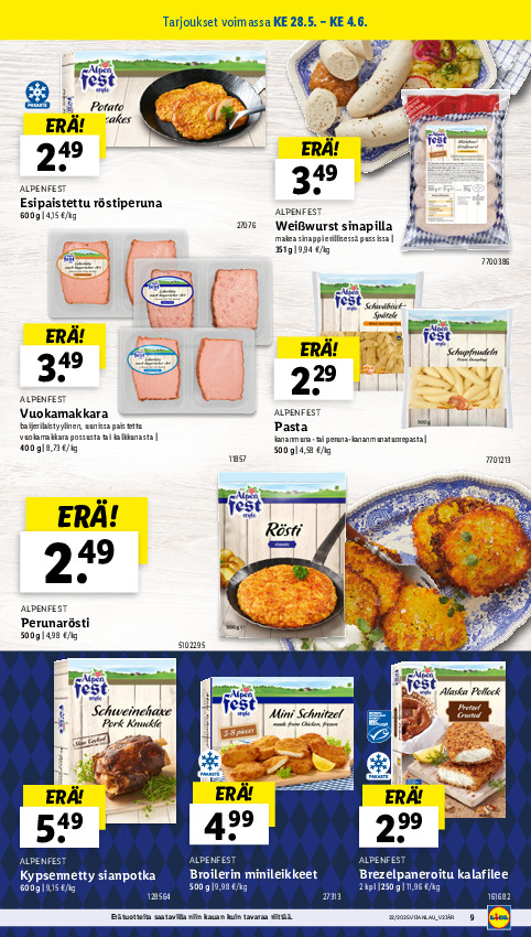 Lidl Koko Suomen tarjoukset sivu 9